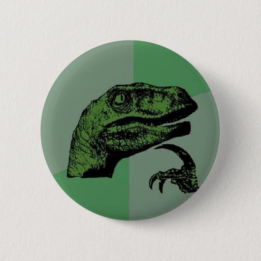 Philosoraptor Button (Vorderseite)
