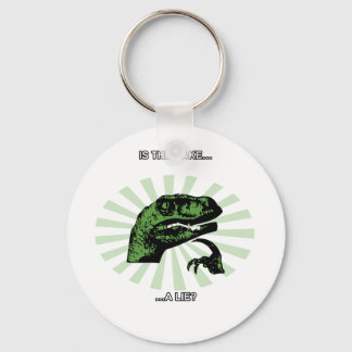 Philosoraptor Cakes und Lügen Schlüsselanhänger