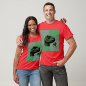 Philosoraptor Dinosaurier-Ratetier Meme T-Shirt (Unisex)