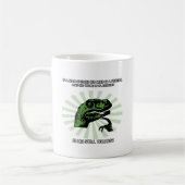 Philosoraptor Männer und Frauen Kaffeetasse (Links)