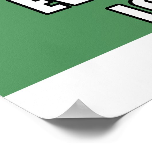 Philosoraptor Nonsense Poster (Ecke)