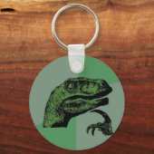 Philosoraptor Schlüsselanhänger (Vorderseite)