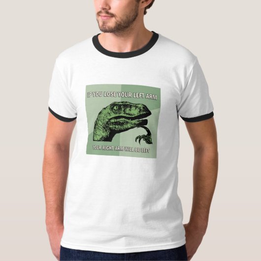 Philosoraptor T-Shirt (Vorderseite)