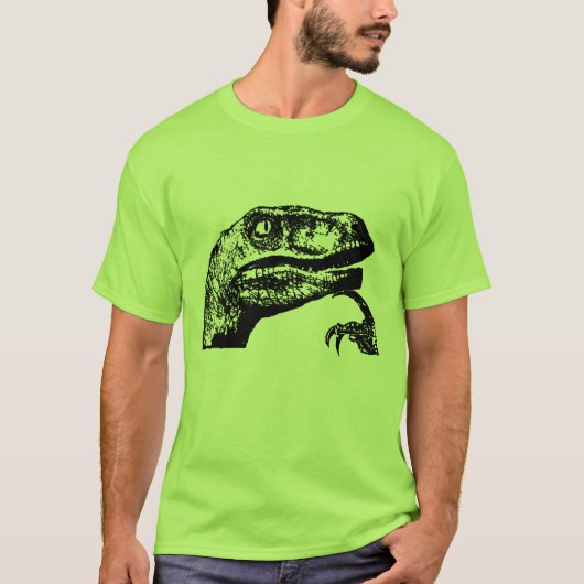 Philosoraptor T-Shirt (Vorderseite)