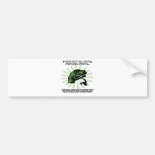 Philosoraptor Toast und Toaster Autoaufkleber