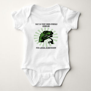 Philosoraptor Todesspritzen Baby Strampler