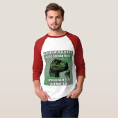 Philosoraptor Unsinn T-Shirt (Vorne ganz)