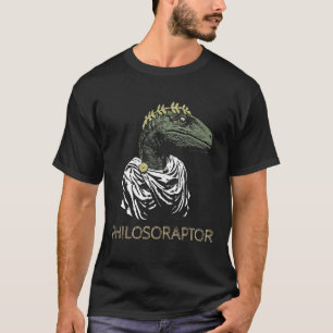 Philosoraptor Velociraptor Philosoph Philosoph T-Shirt