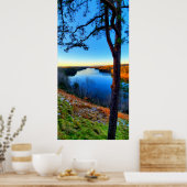 Philpott Lake in Virginia Poster (Küche)