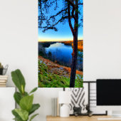 Philpott Lake in Virginia Poster (Heimbüro)