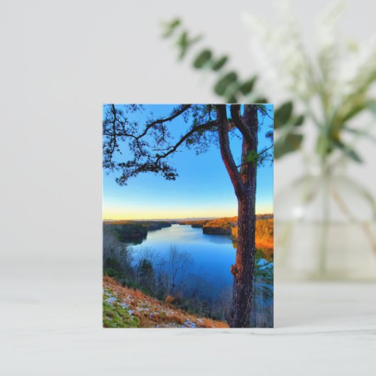 Philpott Lake in Virginia Postkarte (Stehend Vorderseite)