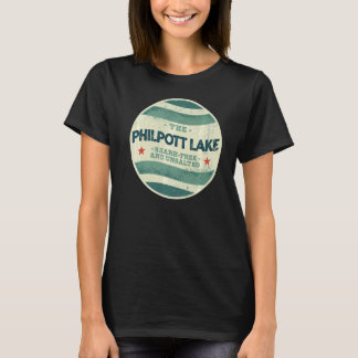 Philpott Lake Shark Free and Unsalted Camping Virg T-Shirt