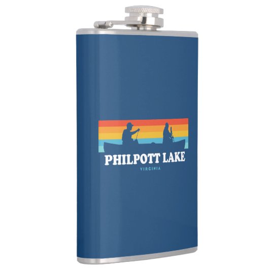 Philpott Lake Virginia Canoe Flachmann (Rechts)