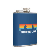 Philpott Lake Virginia Canoe Flachmann (Rechts)