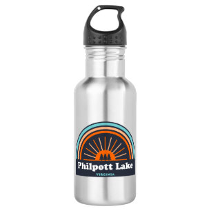Philpott Lake Virginia Rainbow Edelstahlflasche