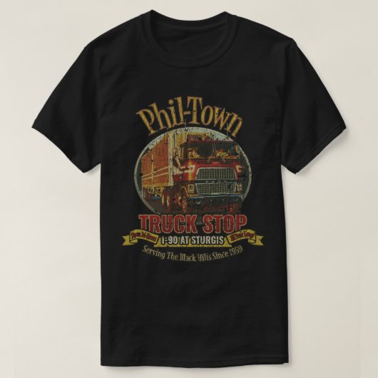 PhilTown Truck Stopp T-Shirt (Design vorne)