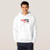 Phindone - Funny PHD Abschluss Quote Design Hoodie (Vorne ganz)
