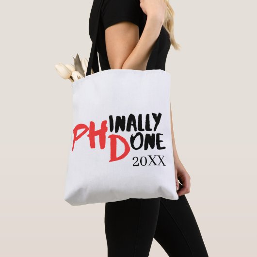 Phindone - Funny PHD Abschluss Quote Design Tasche (Von Nahem)