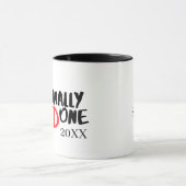 Phindone - Funny PHD Abschluss Quote Design Tasse (Zentrum)