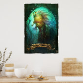 Phineas J. Saltoni III Print Poster (Küche)