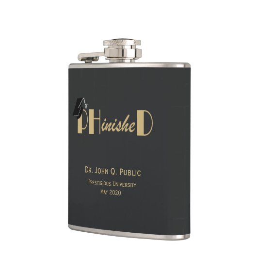 PHinisheD beendete Doktorat Flachmann (Links)