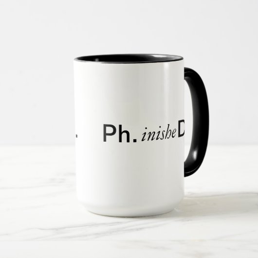 Phinished Tasse (VorderseiteRechts)