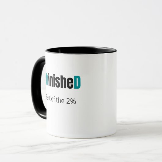 PhinisheD Teil der 2 % Tasse (Vorderseite Links)