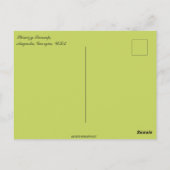 Phinizy Swamp Augusta Georgia USA Postkarte (Rückseite)