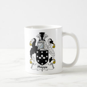 Phipps Familienwappen Kaffeetasse