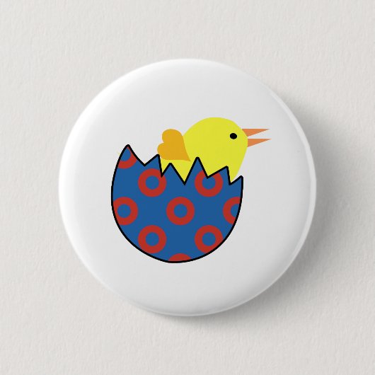 Phish Chick Fishman Donner Design Button (Vorderseite)