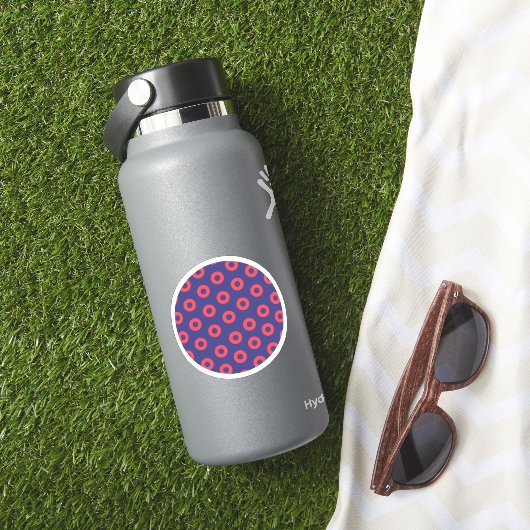 Phish Donut Circle Aufkleber (HydroFlask Insitu)
