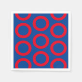 Phish Donut Cocktail Servietten (Vorderseite)