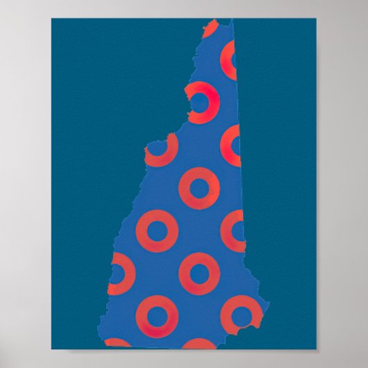 Phish Fishman Donut New Hampshire Ecavator Boy Don Poster (Vorne)