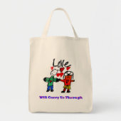 Phish inspiriert Liebe Tote Bag Tragetasche (Vorne)