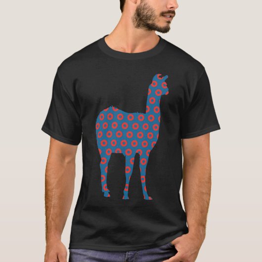 Phish Llama Donuts T-Shirt (Vorderseite)