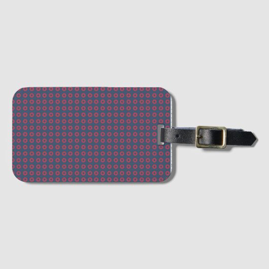 Phish Luggage Tag Gepäckanhänger (Vorderseite (Horizontal))