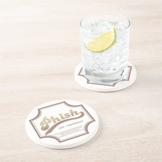 Phish Sandstein-Untersetzer Sandstein Untersetzer (Seite)