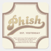 Phish Sticker (Vorderseite)