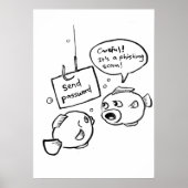 Phishing-Betrug Poster (Vorne)