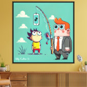 Phishing Leinwanddruck (Insitu (Wohnzimmer))