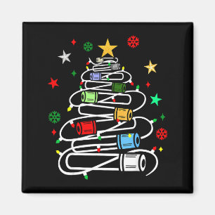 Phlebotomie-Blutröhrchen-Weihnachtsbaum Phlebotomi Magnet