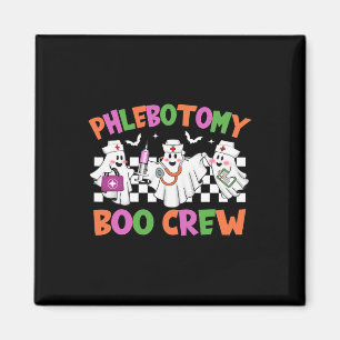 Phlebotomie Boo Crew Phlebotomist Halloween Kostüm Magnet