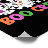 Phlebotomie Boo Crew Phlebotomist Halloween Kostüm Poster (Ecke)