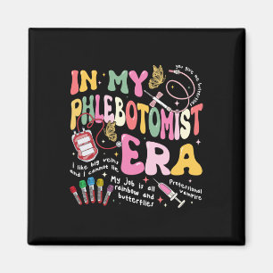 Phlebotomie-Krankenschwester in meiner Phlebotomis Magnet