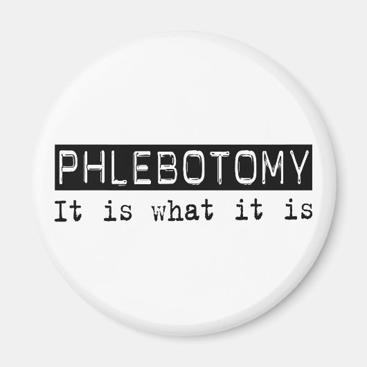 Phlebotomie Magnet (Vorne)