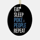 Phlebotomie-Meme Keramik Ornament (Rechts)