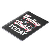 Phlebotomie Spaß Spritze Zeichn Blutvenupunktur Notizblock (Linke Seite)