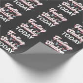 Phlebotomie Spaß Spritze Zeichn Venipuncture des B Geschenkpapier (Ecke)