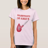 Phlebotomie T-Shirt (Vorderseite)