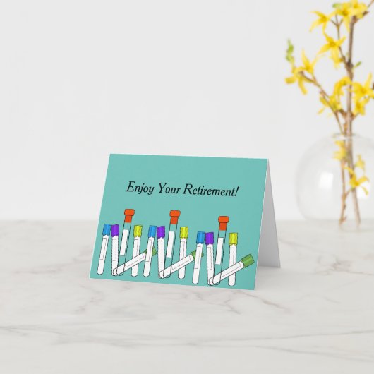 Phlebotomisekarte Karte (Gelbe Blume)